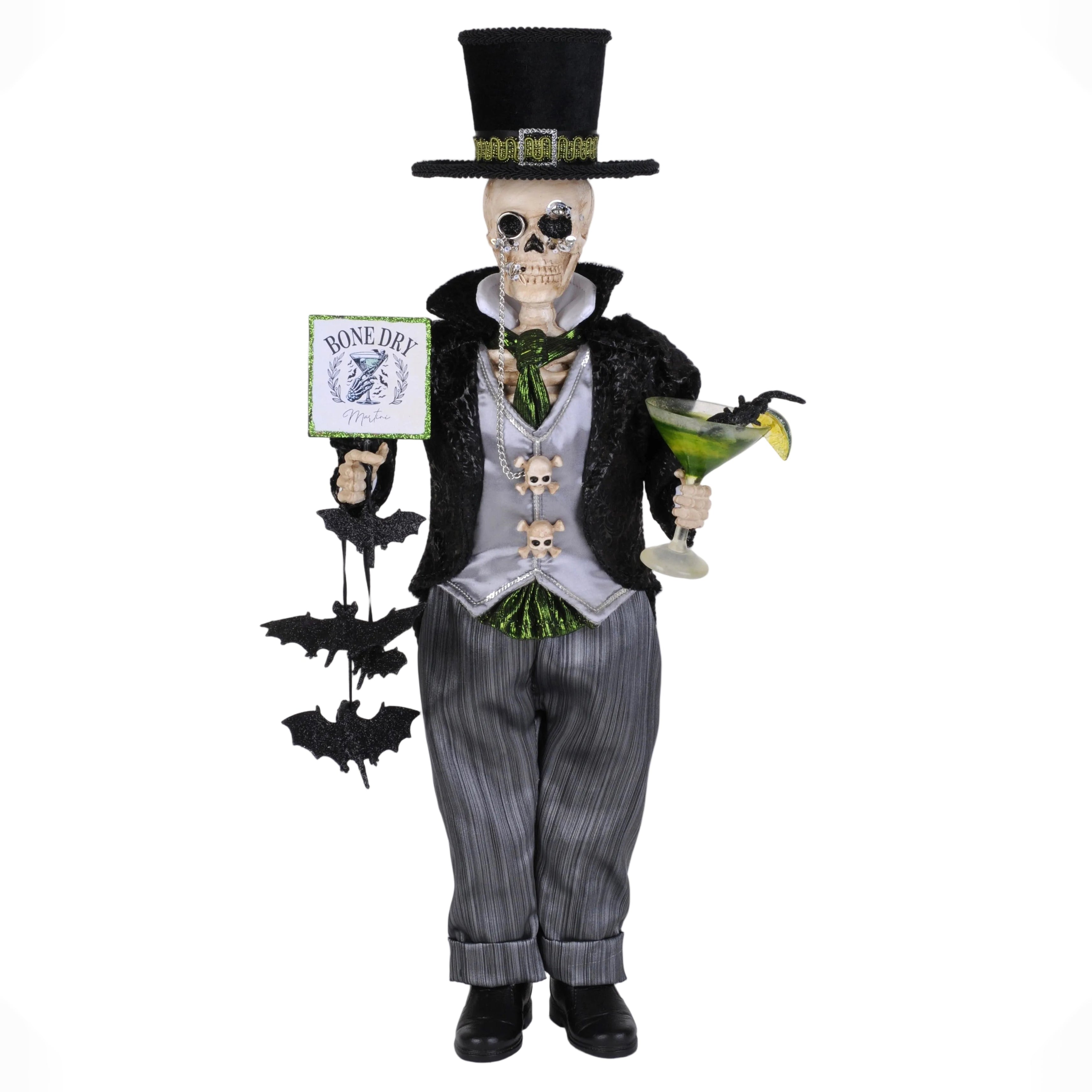 Bone Dry Martini Skeleton | Uno Alla Volta