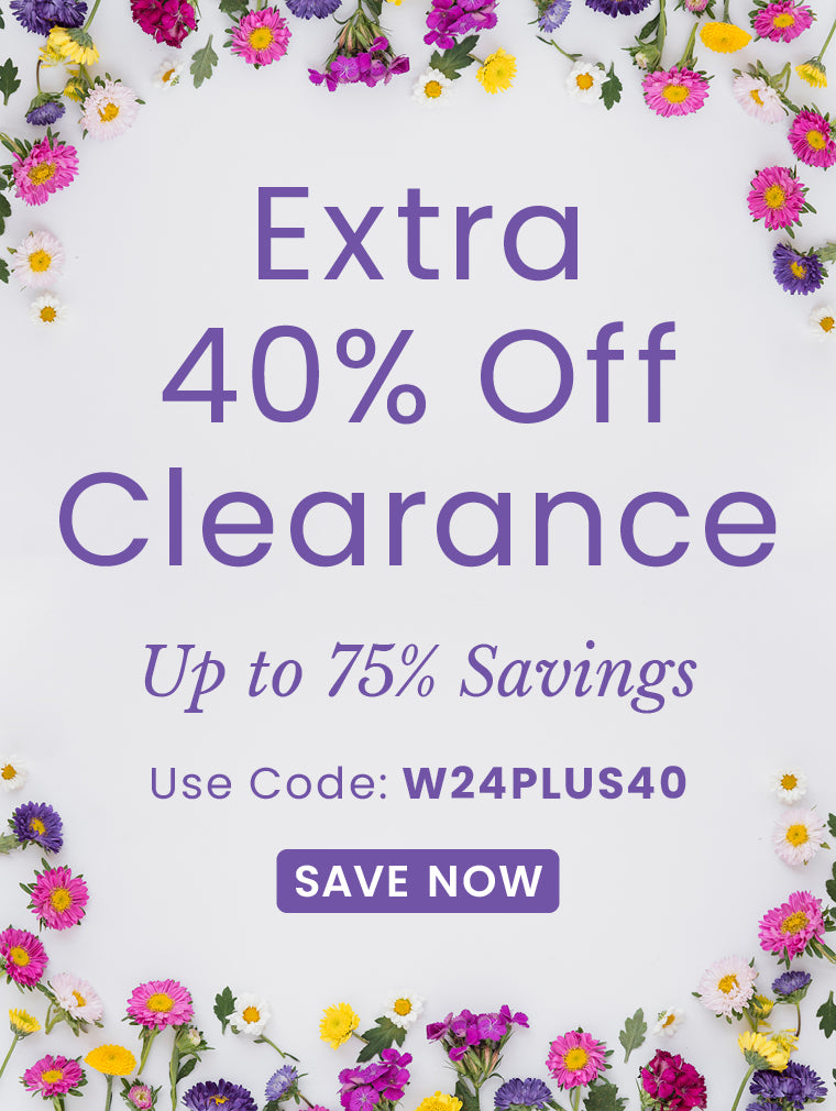 Extra 40% Off Clearance  Use Code:W24PLUS40