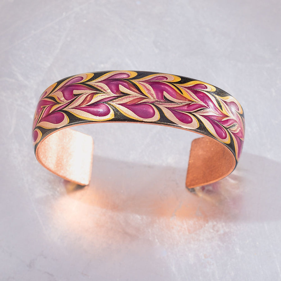 Bronze & Pink Perfect Fit Adjustable Cuff