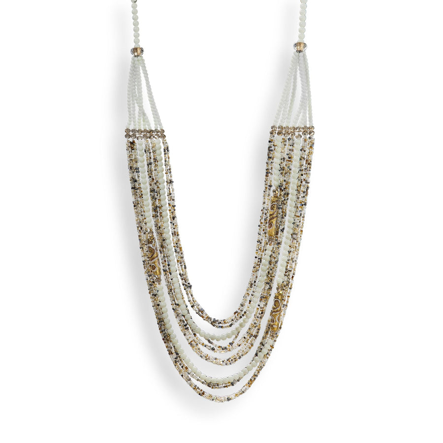 Murano Glass ''Divine Elegance'' Multi-Strand Necklace