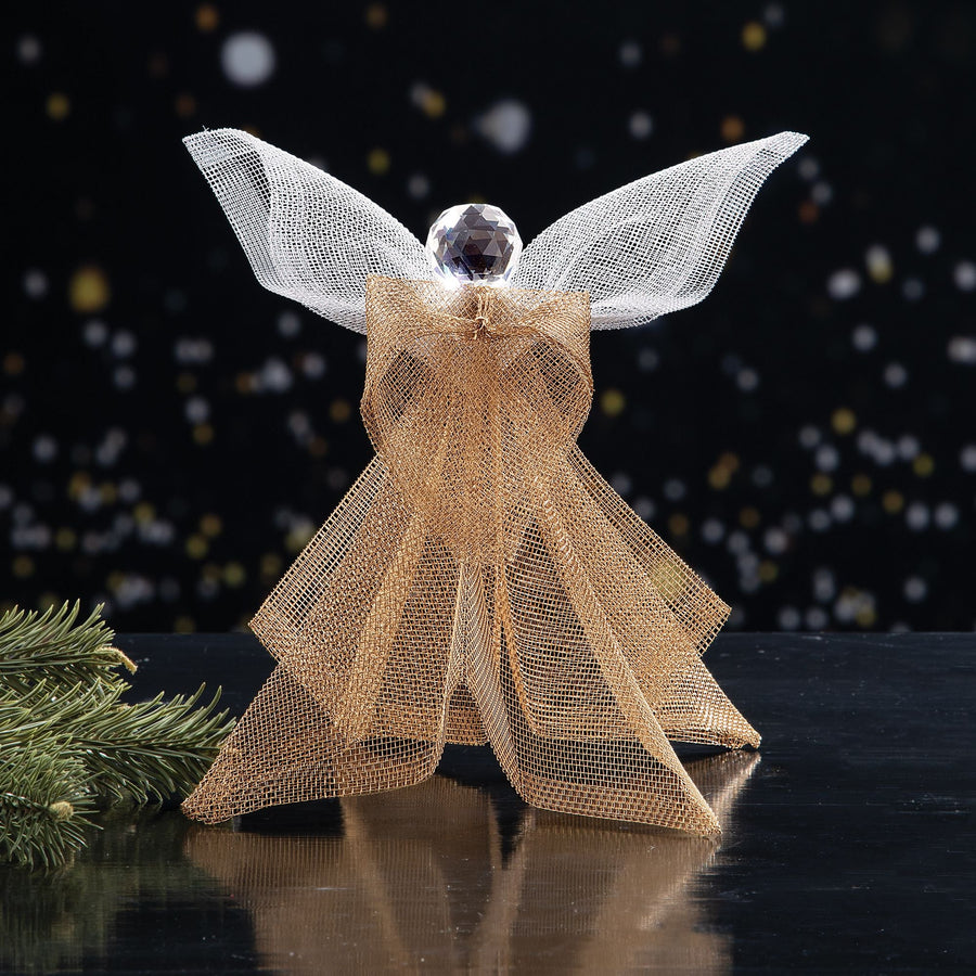 Medium Screen Wire Angel Figurine