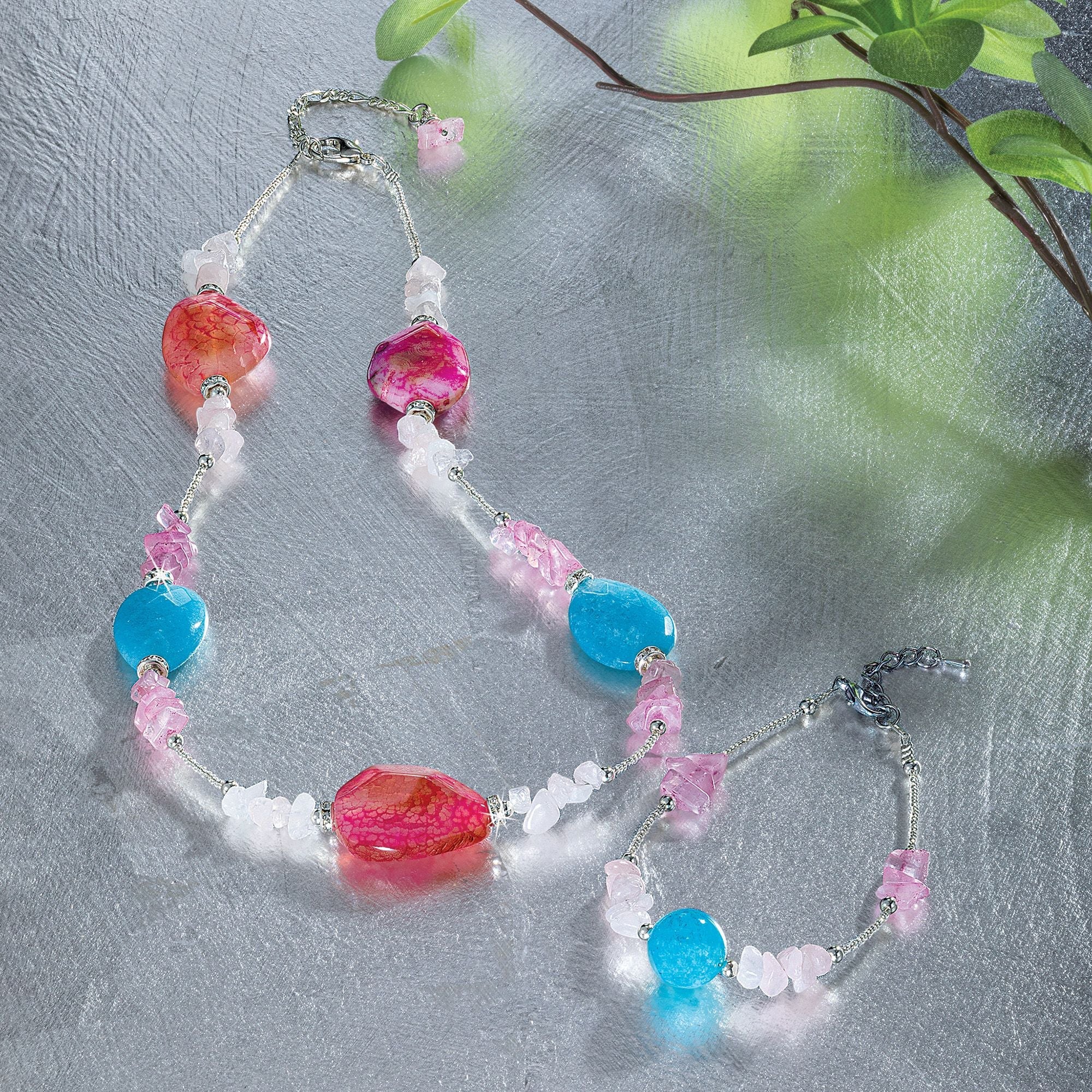Murano Glass Pastel Radiance Necklace