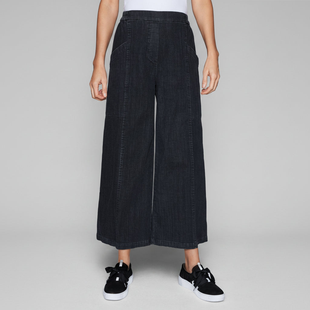 Denim Utility Pant - Black