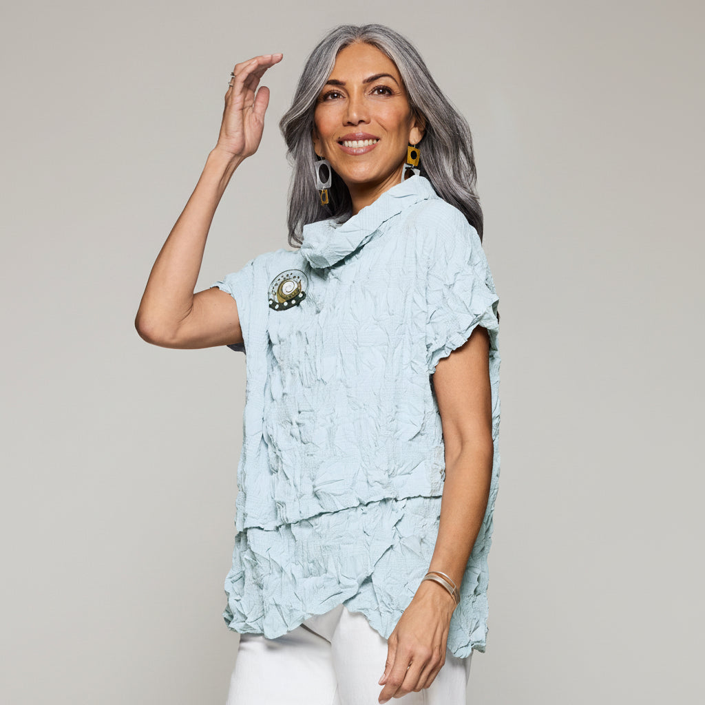 Daria Top - Powder Blue