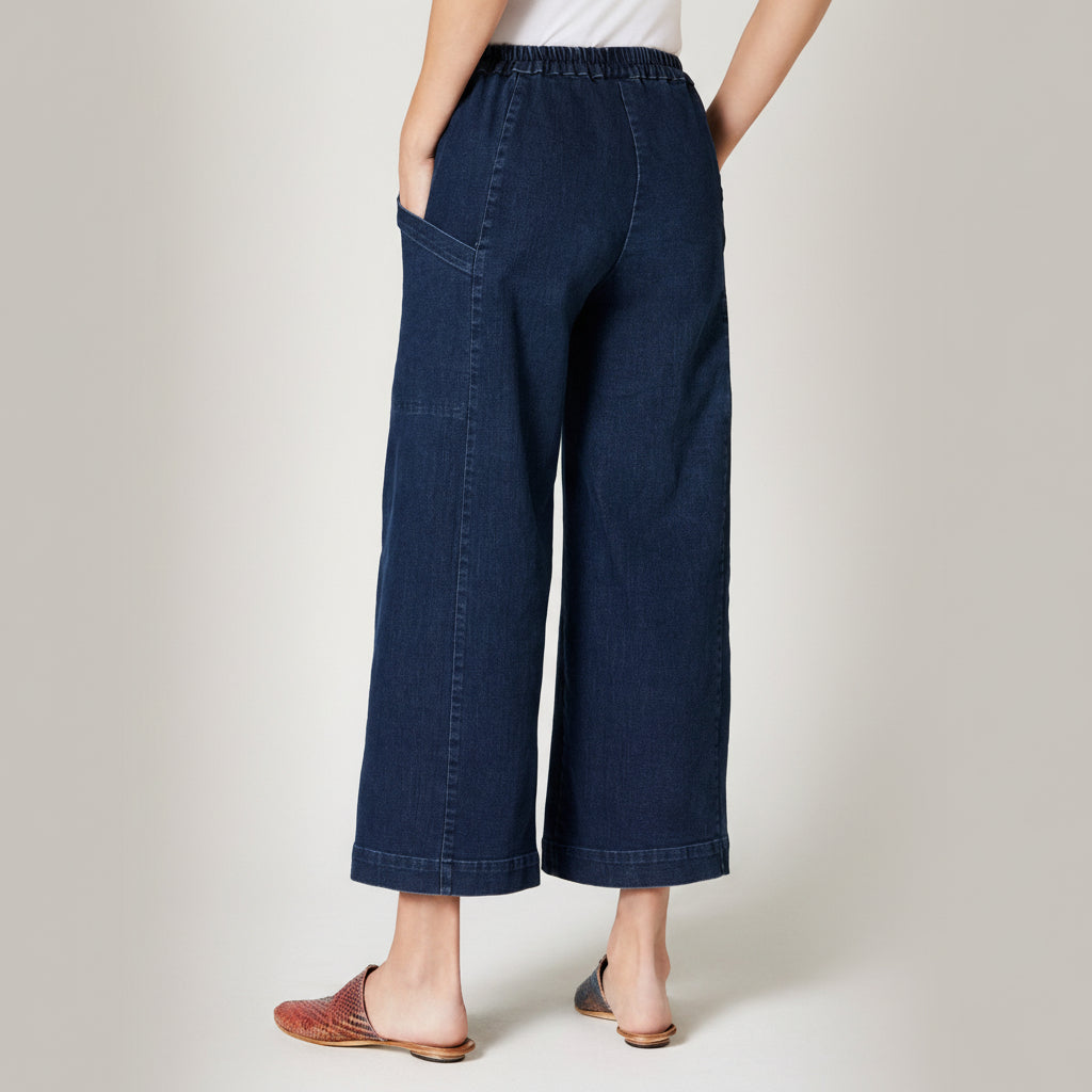 Denim Utility Pant - Indigo