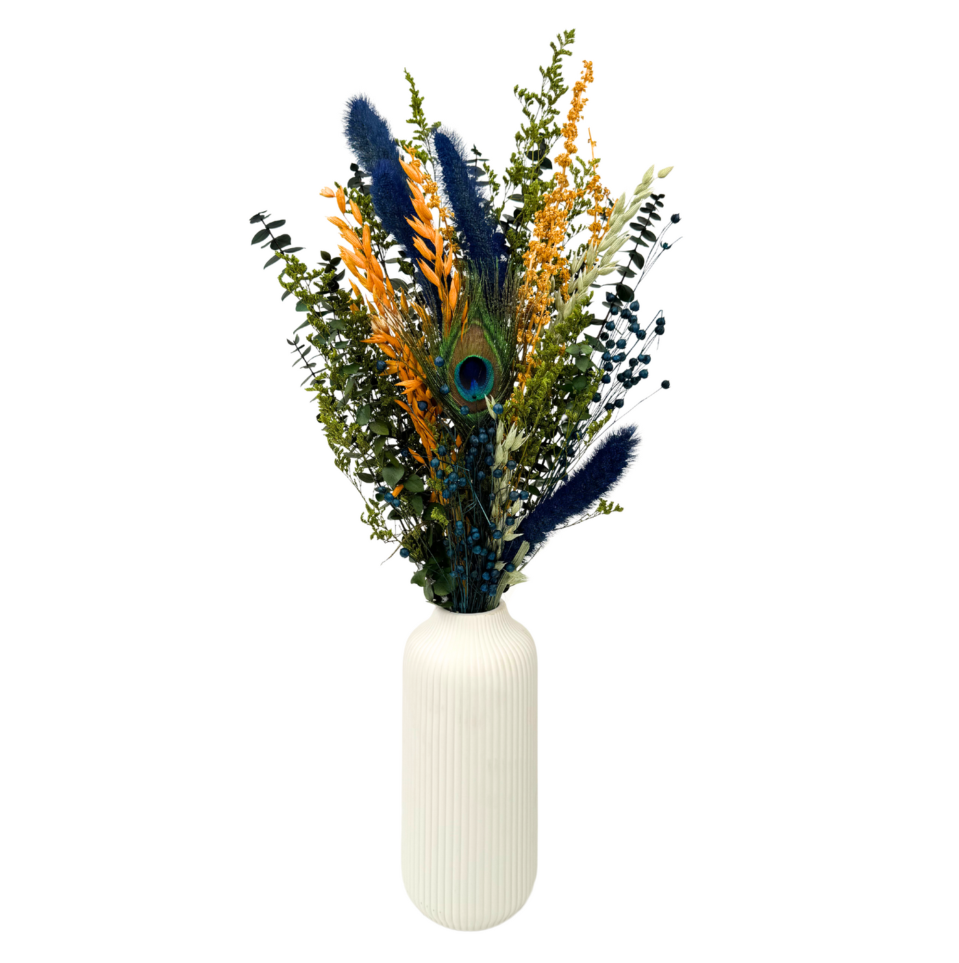 Peacock Plume Floral Bouquet