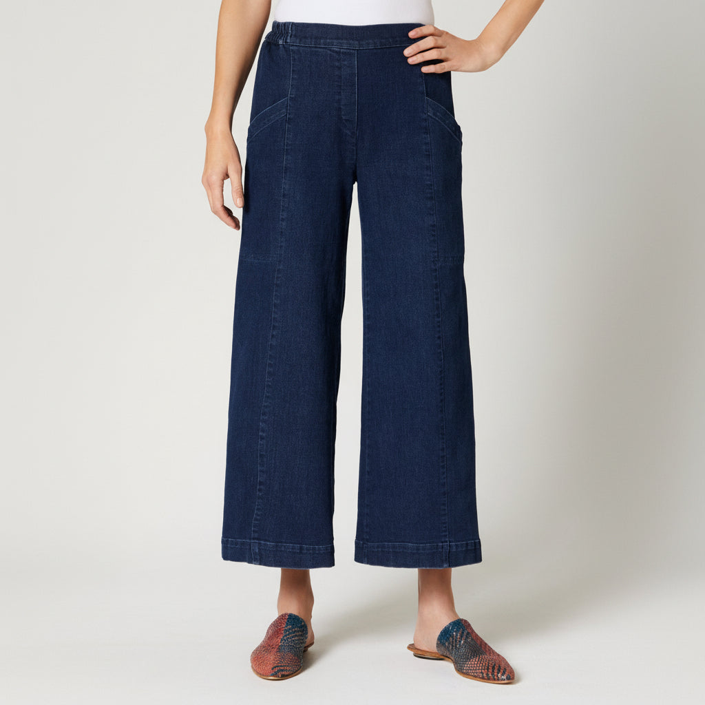 Denim Utility Pant - Indigo