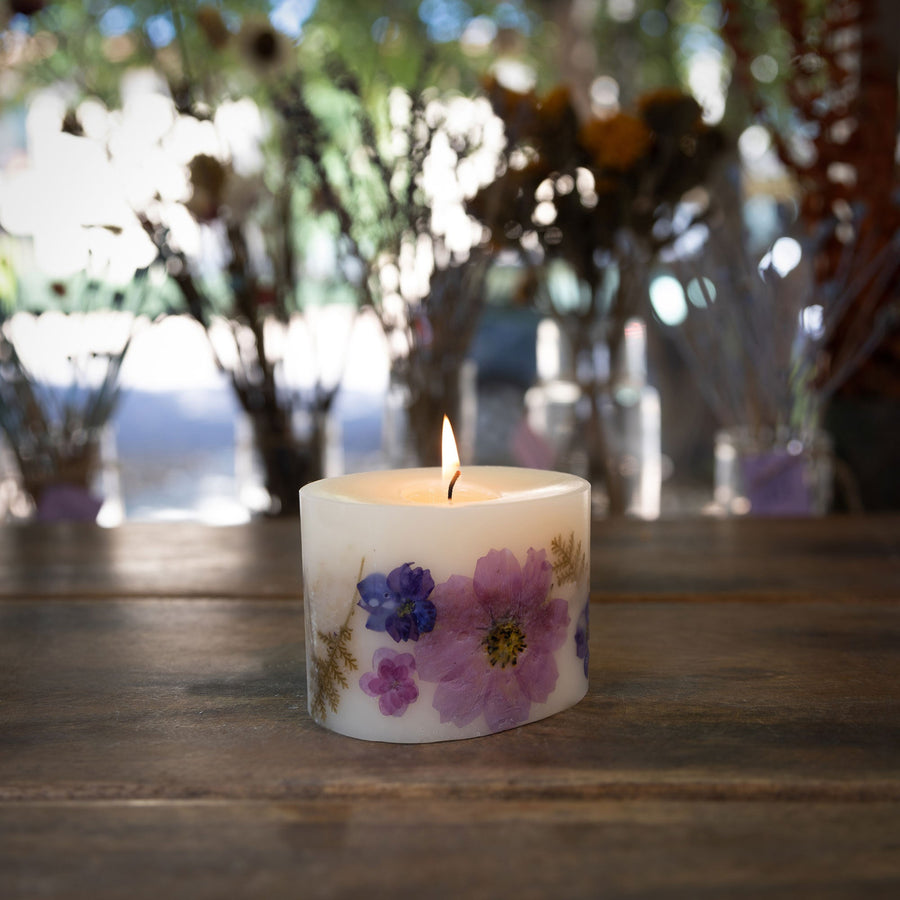 Roman Lavender Petite Botanical Candle