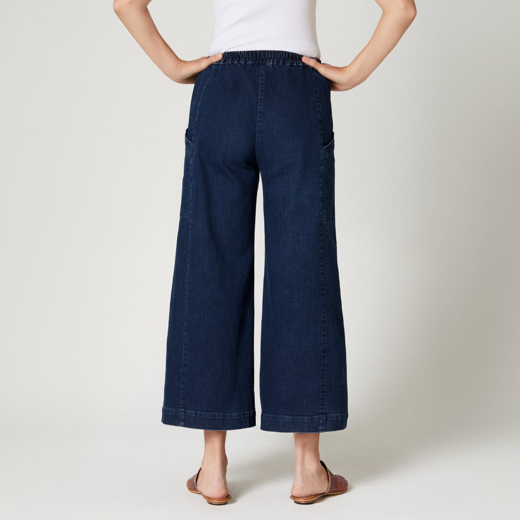 Denim Utility Pant - Indigo