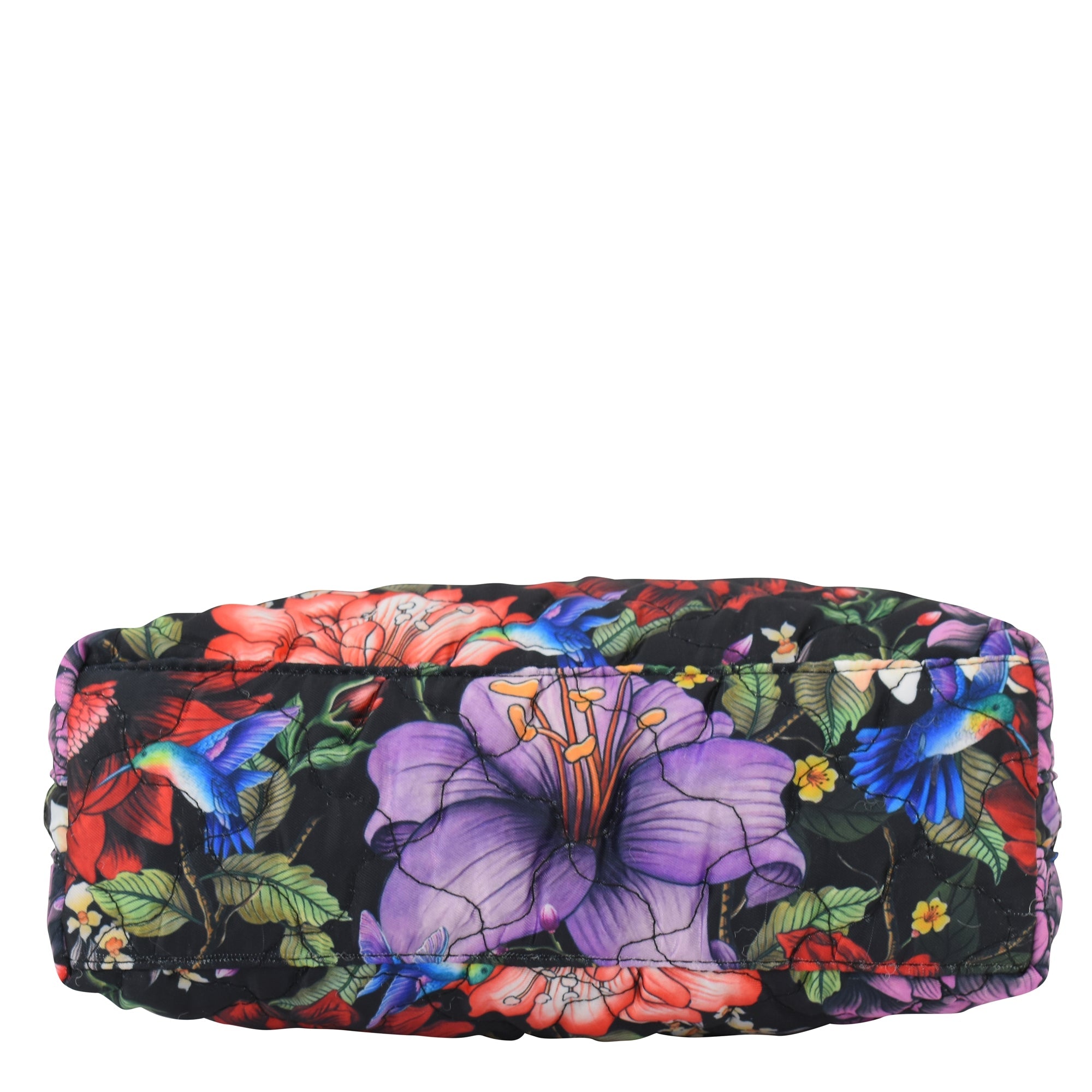 Handcrafted Wanderlust Quilted Fabric Crossbody Bag