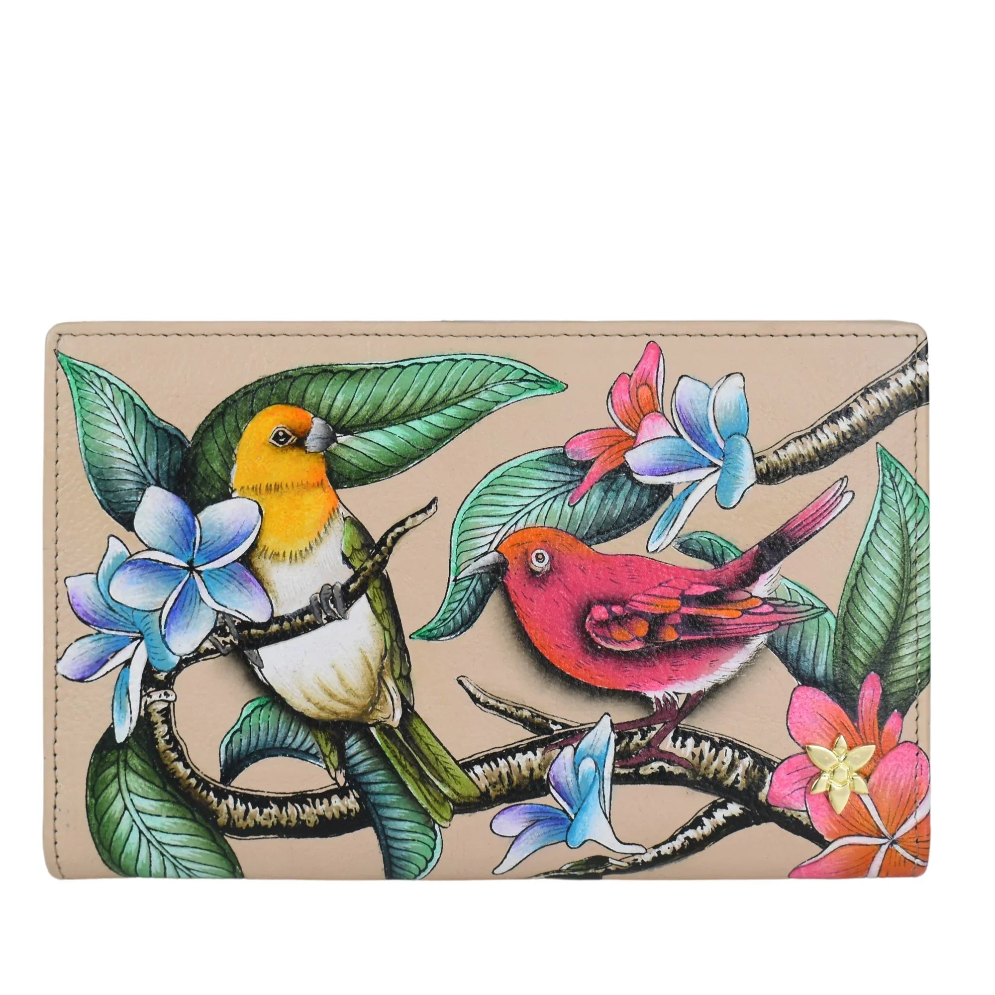 Bird Menagerie Two Fold Wallet