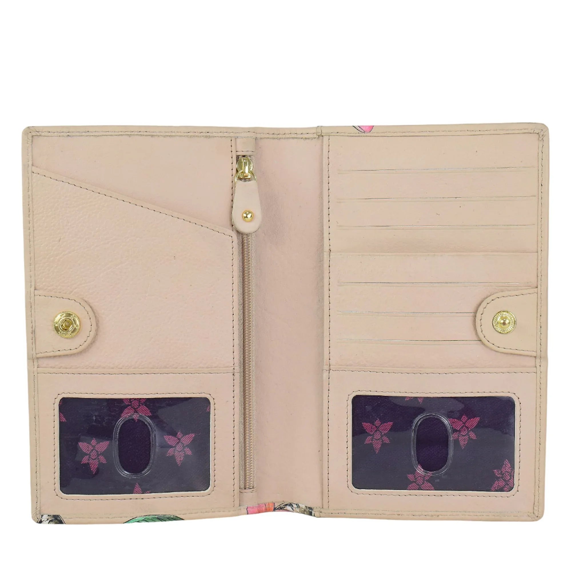 Bird Menagerie Two Fold Wallet