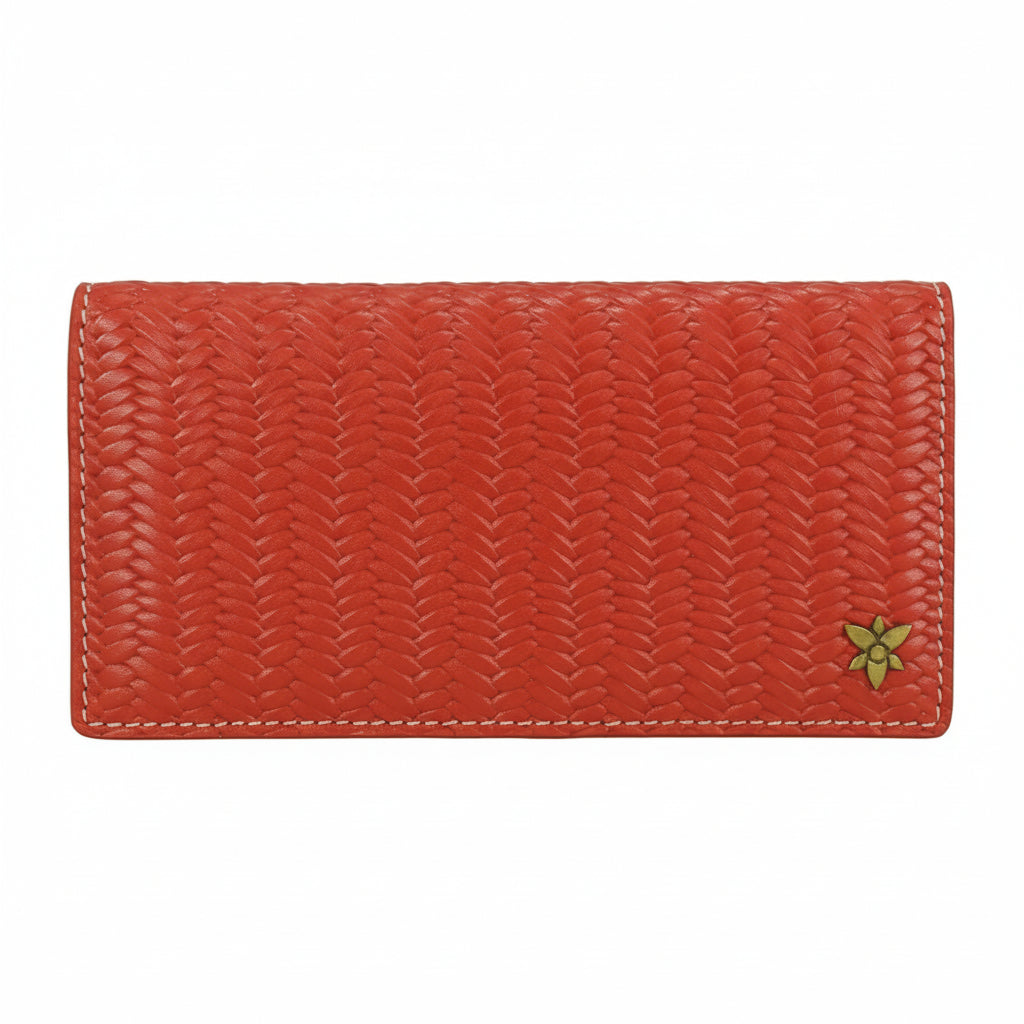 Heritage Leather Bi-Fold Clutch Wallet