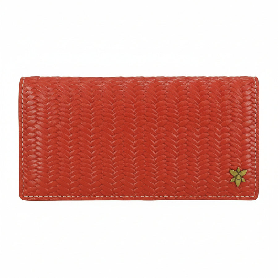 Heritage Leather Bi-Fold Clutch Wallet