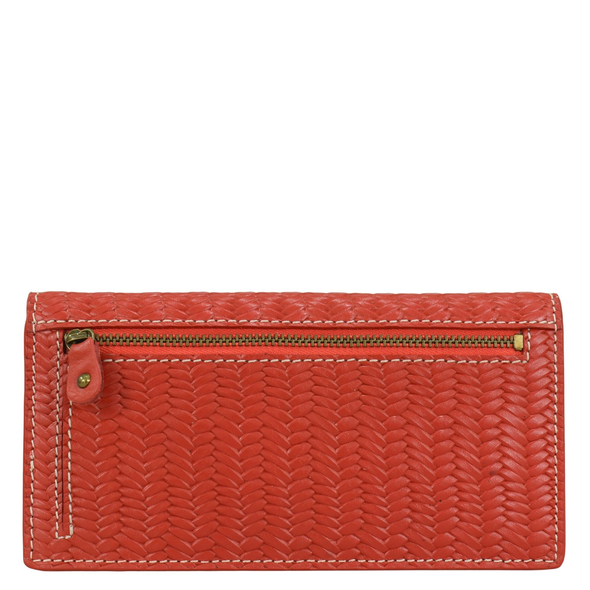 Heritage Leather Bi-Fold Clutch Wallet