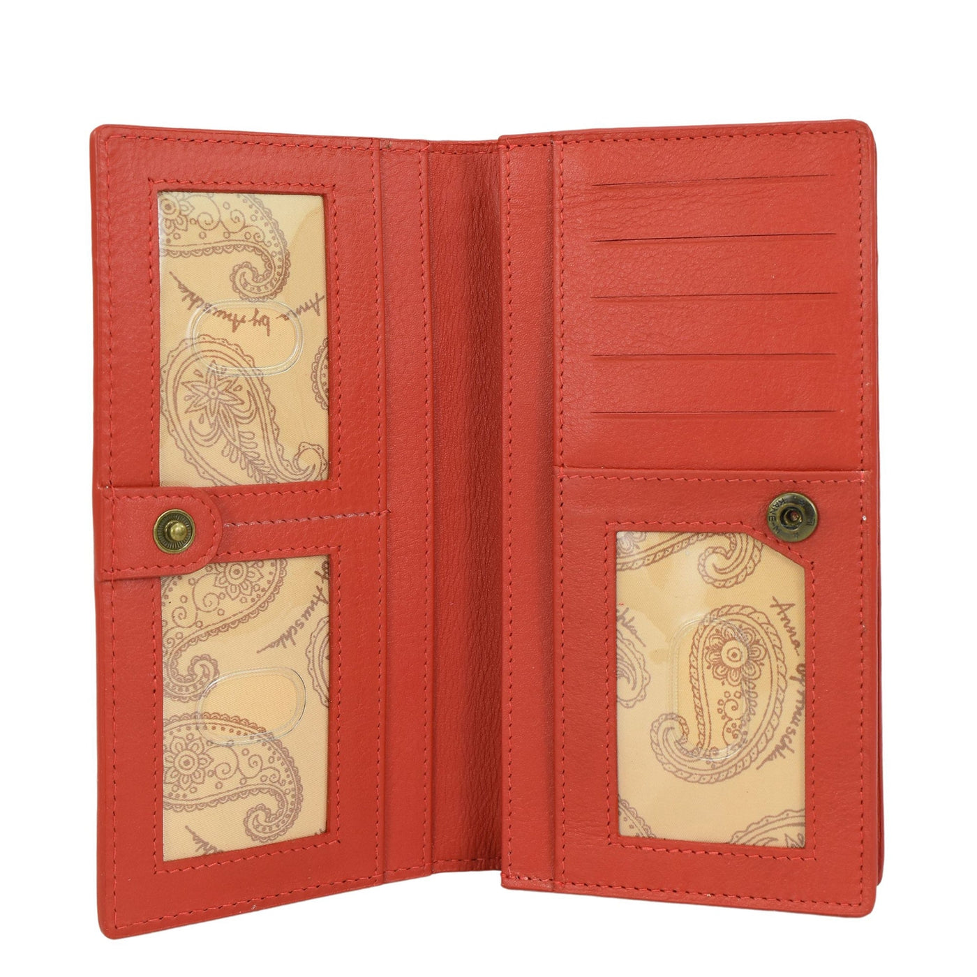 Heritage Leather Bi-Fold Clutch Wallet