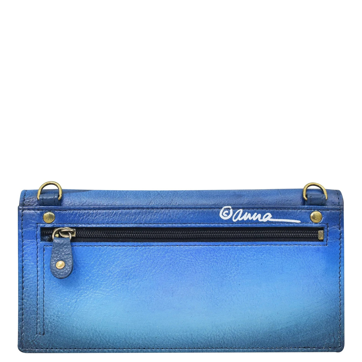 Moonlit Amalfi Leather Wallet on a String