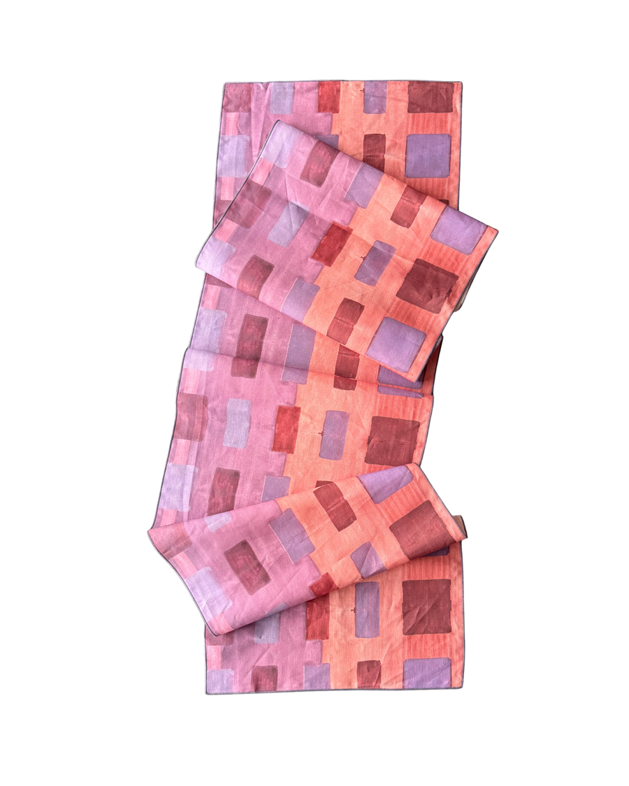 Pink Tapestry Runner