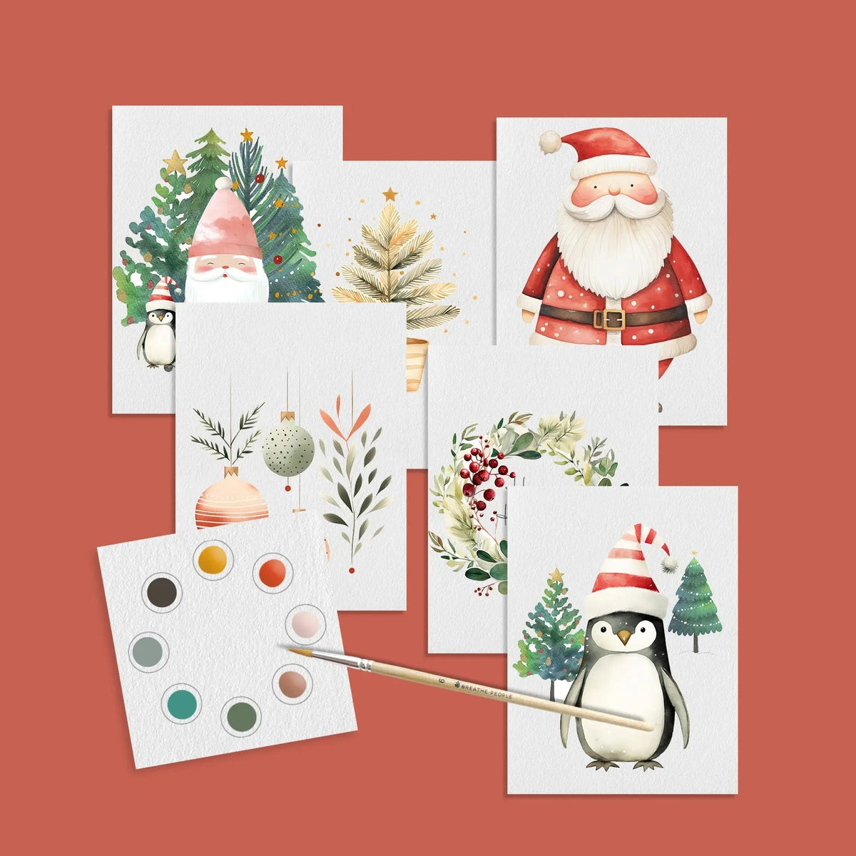 All-in-One Watercolor Art Prints + Postcards