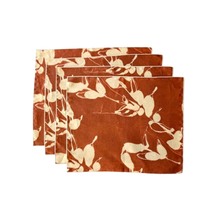 Handmade Porto Print Clay Placemat