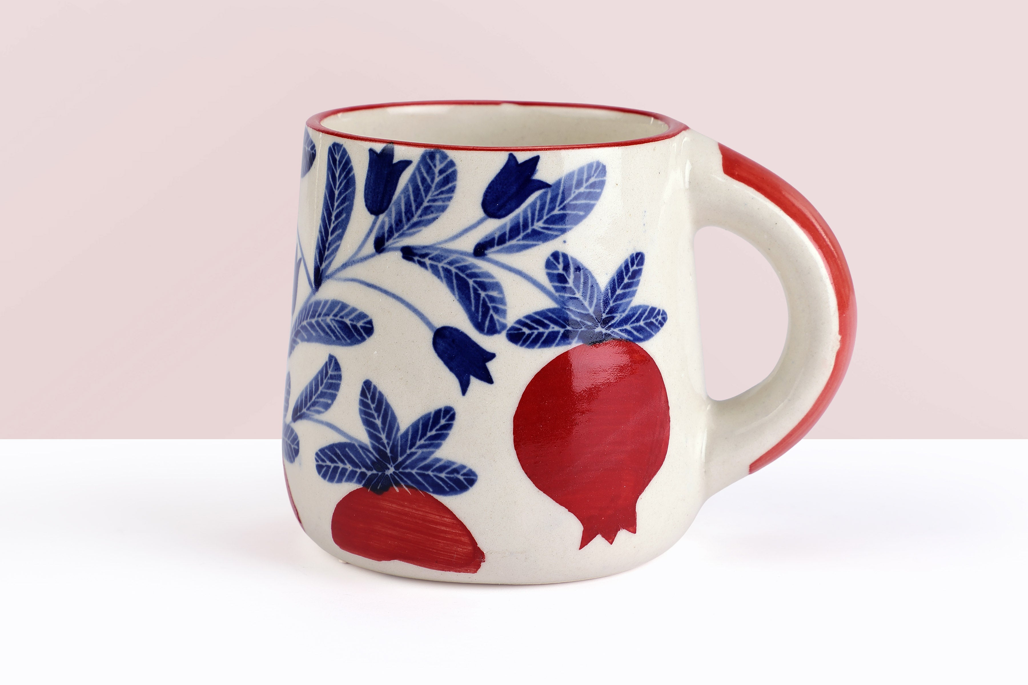 Handmade Ceramic Anaar Coffee & Tea Mug Set of 2