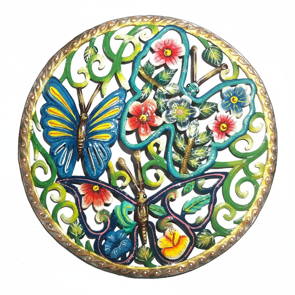 Painted Fluttering in the Garden