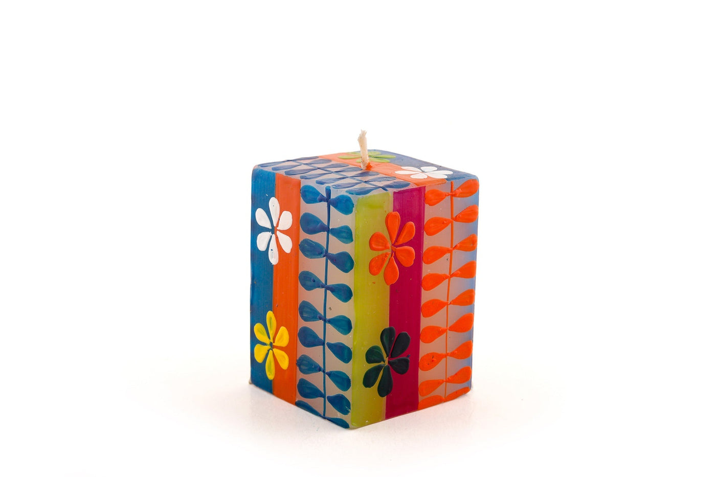 Summer Painted Candles