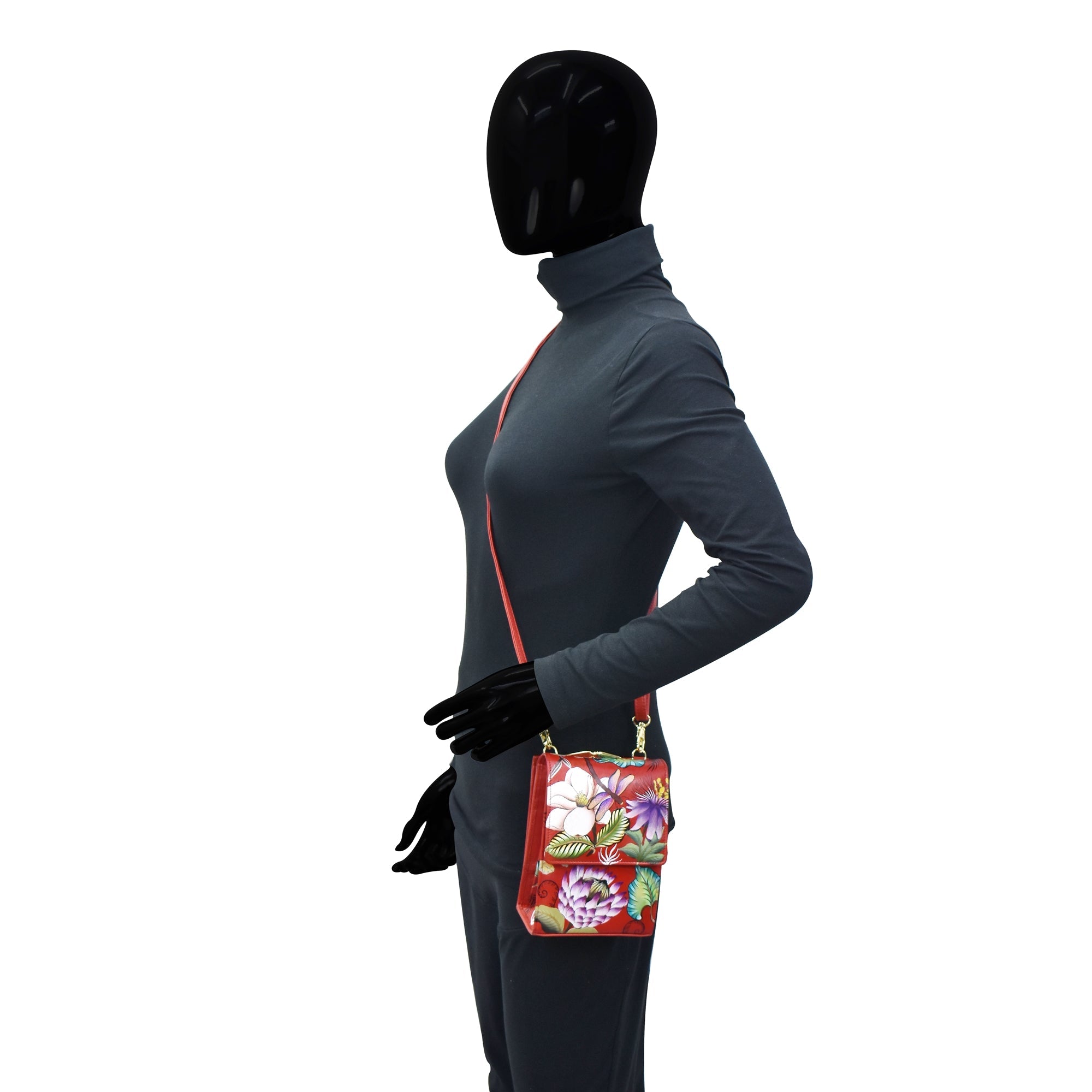 Triple Compartment Crossbody Organizer