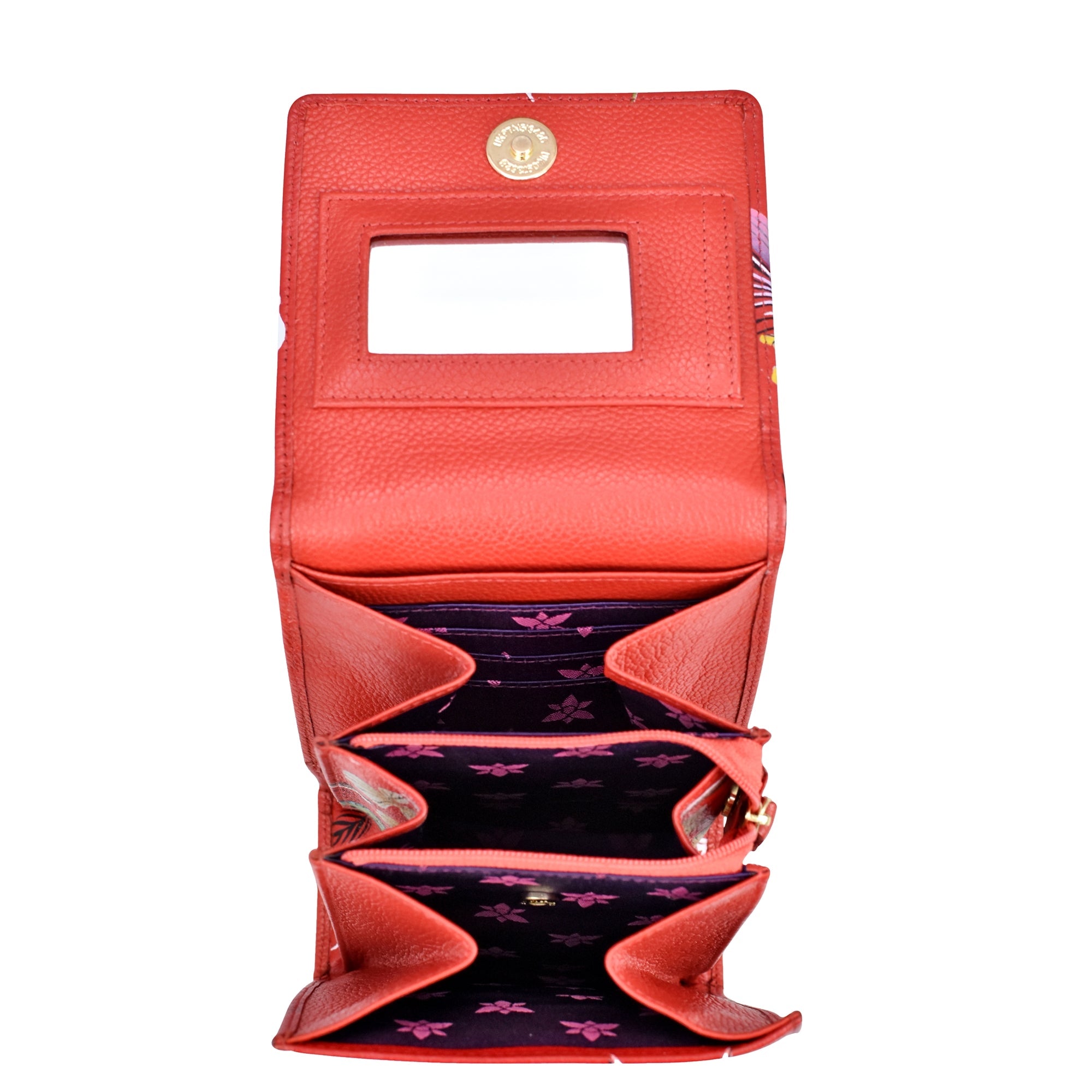 Triple Compartment Crossbody Organizer