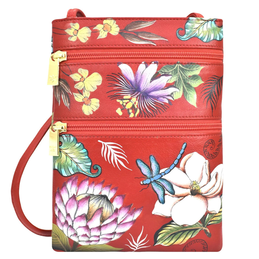 Mini Double Zip Travel Crossbody
