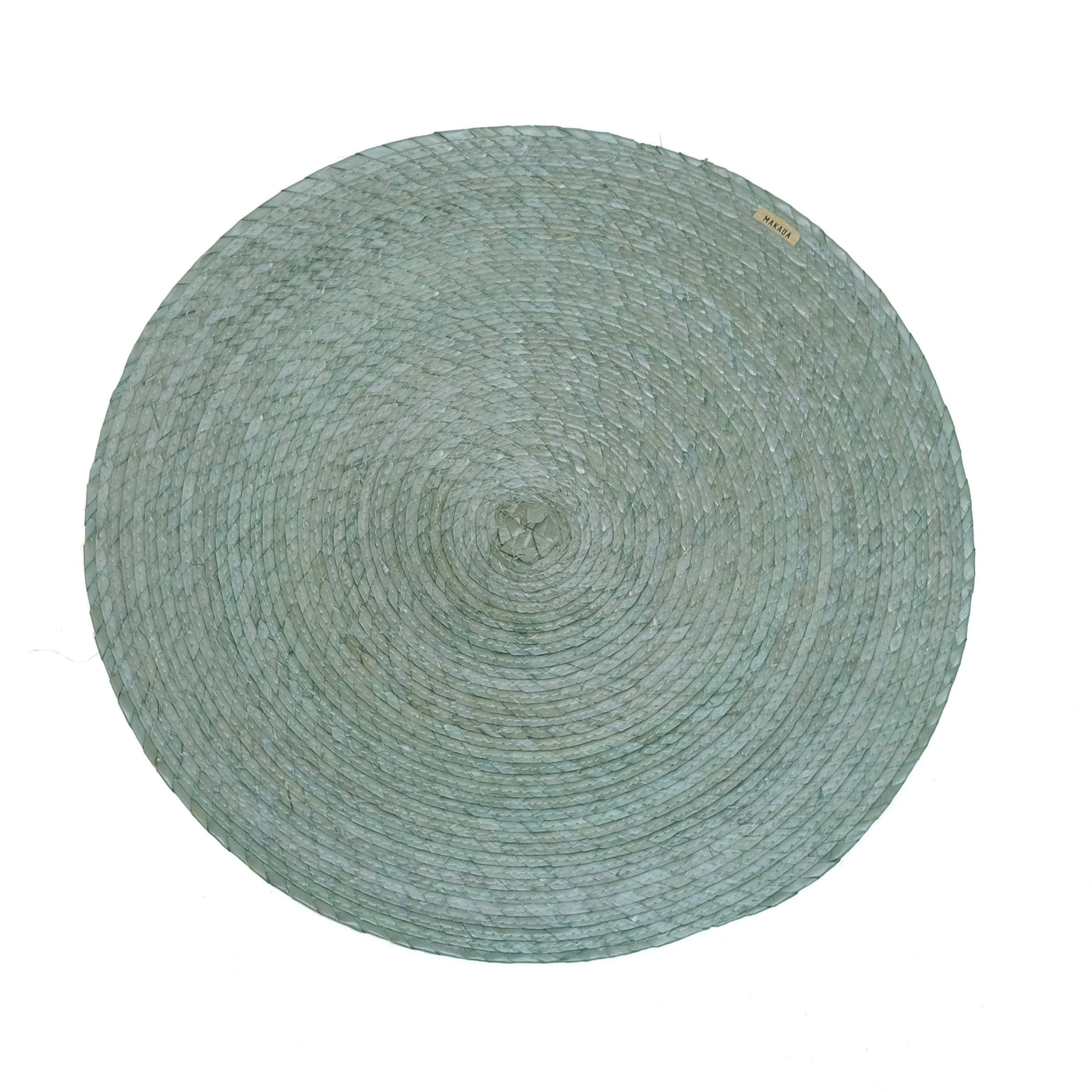S/4 Palm Single Sided Placemat - Aqua