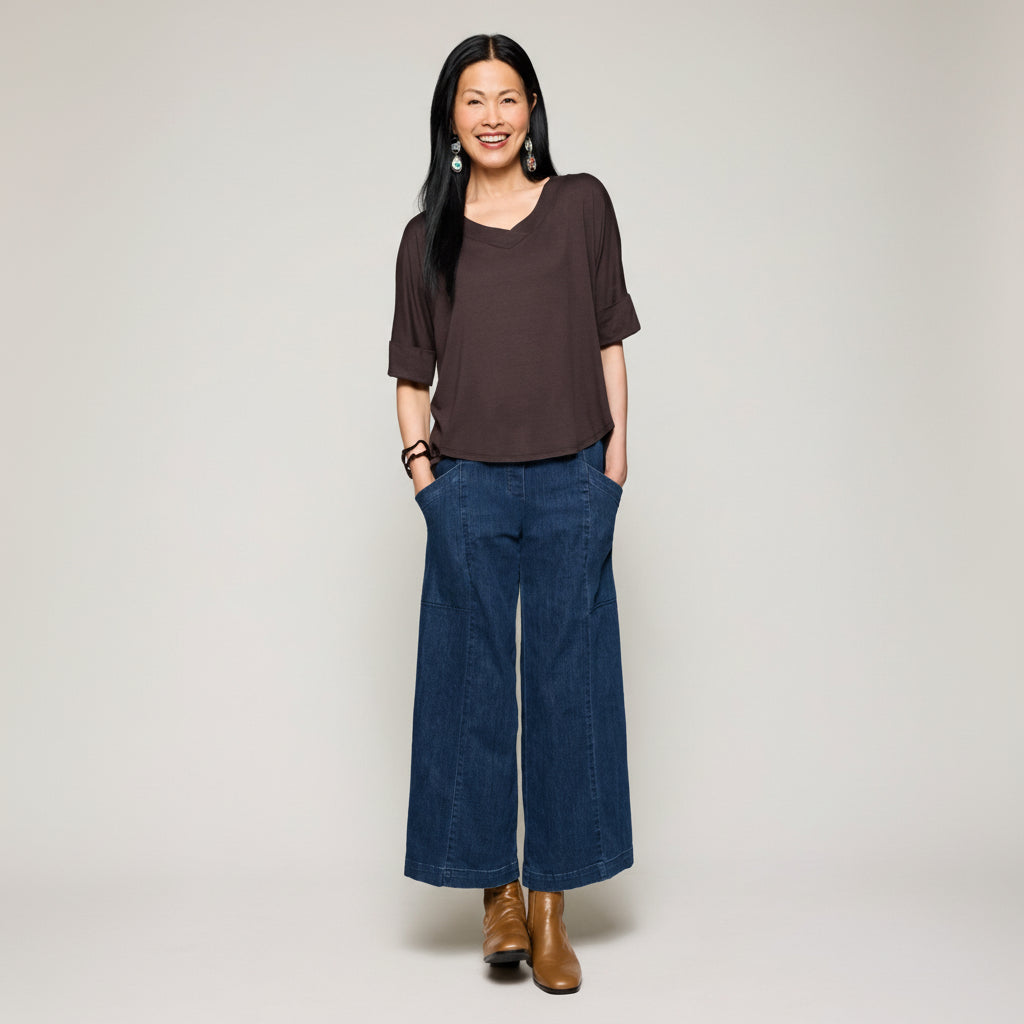 Denim Utility Pant - Indigo