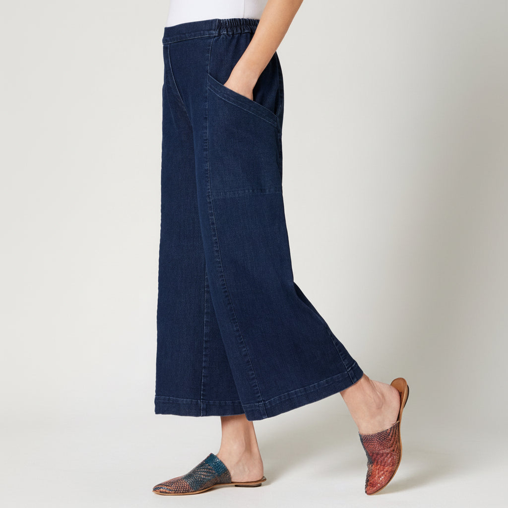 Denim Utility Pant - Indigo