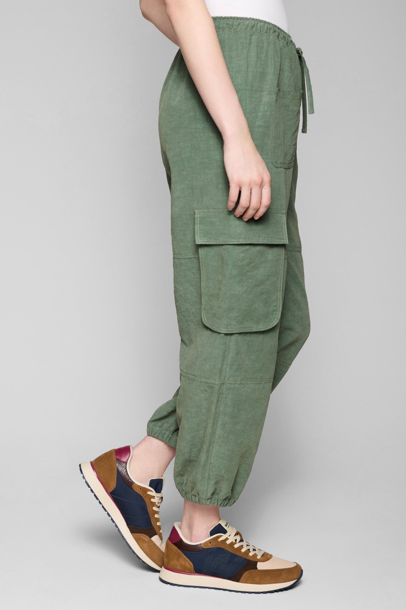 Tencel Essential Cargo Pant - Sage