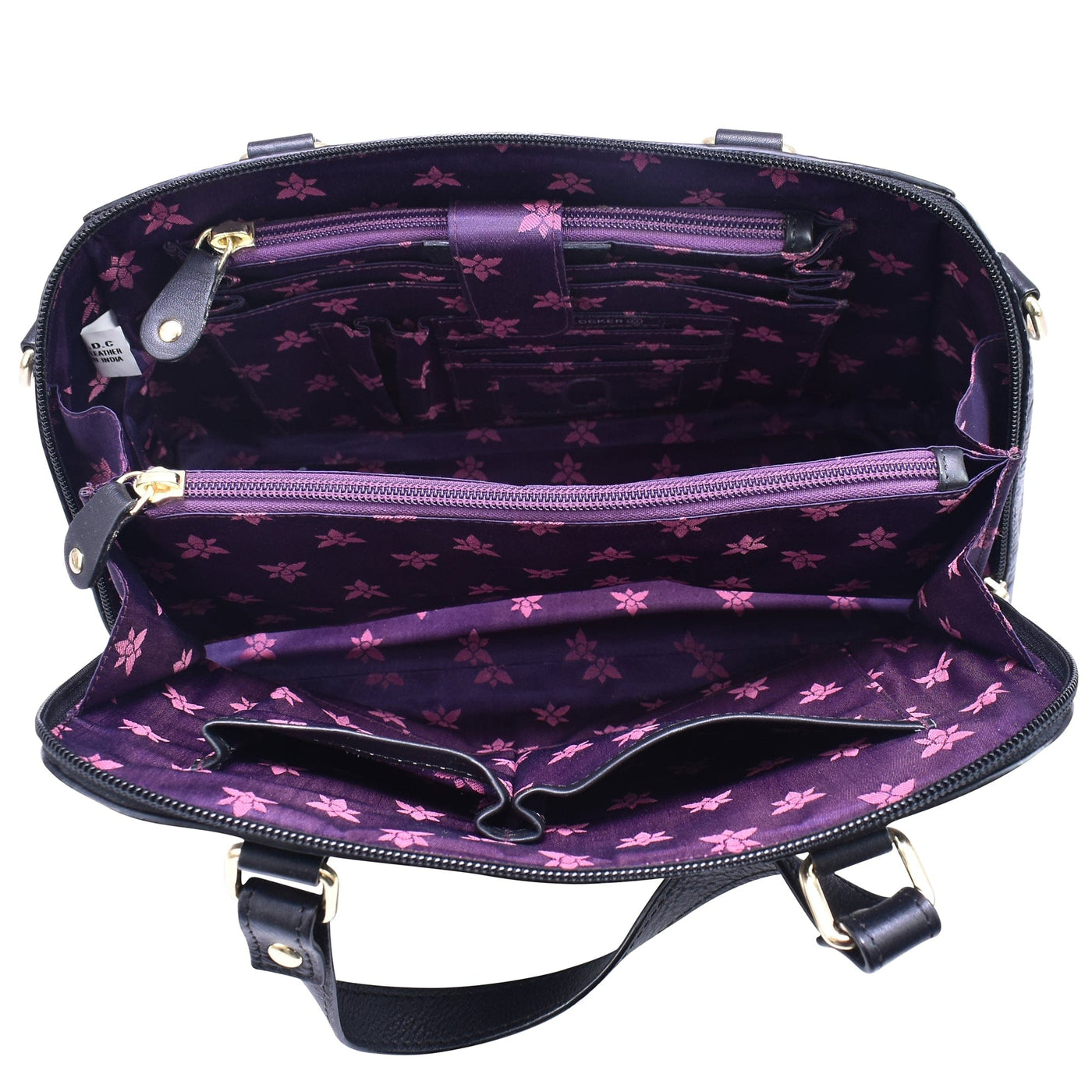 Wide Organizer Satchel