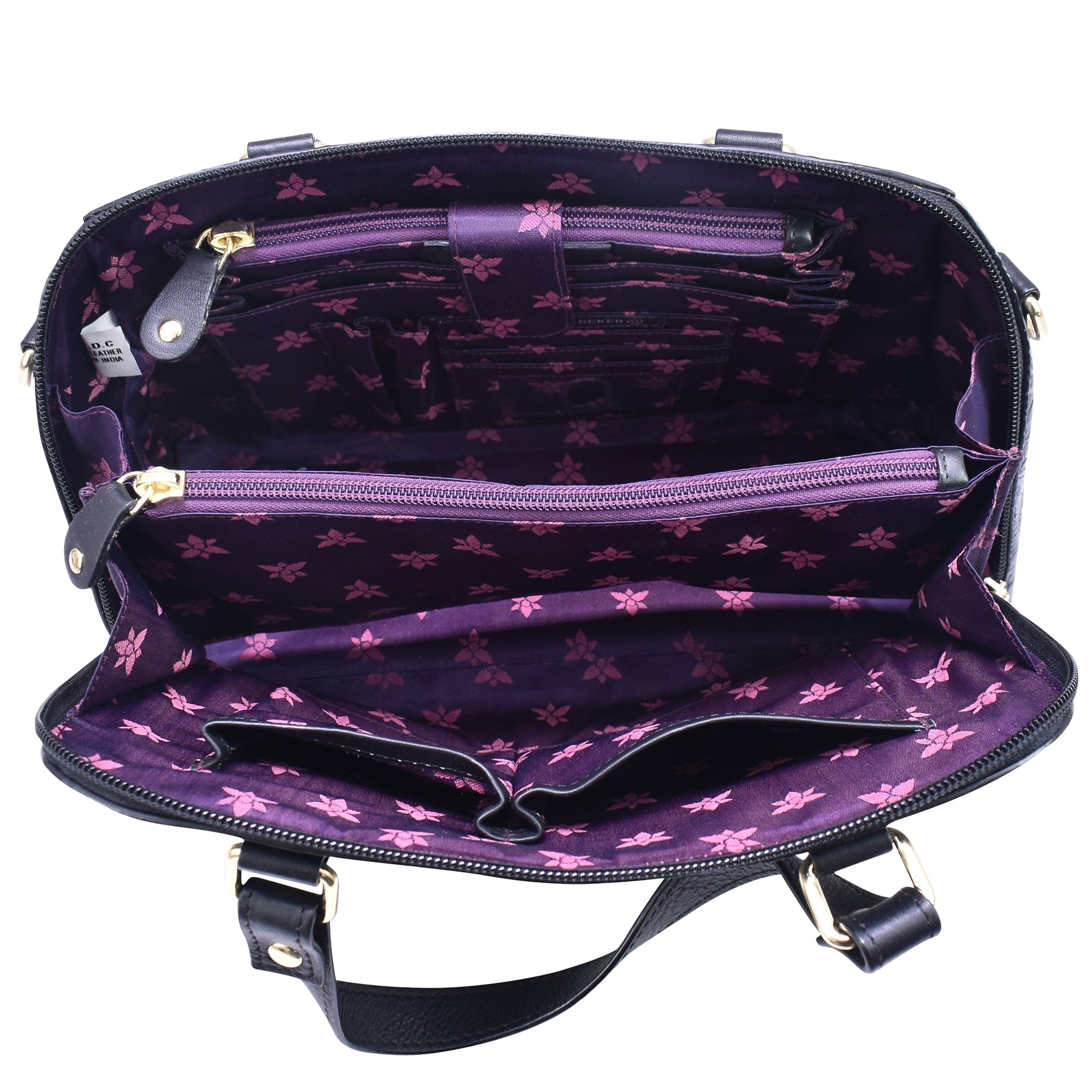 Wide Organizer Satchel