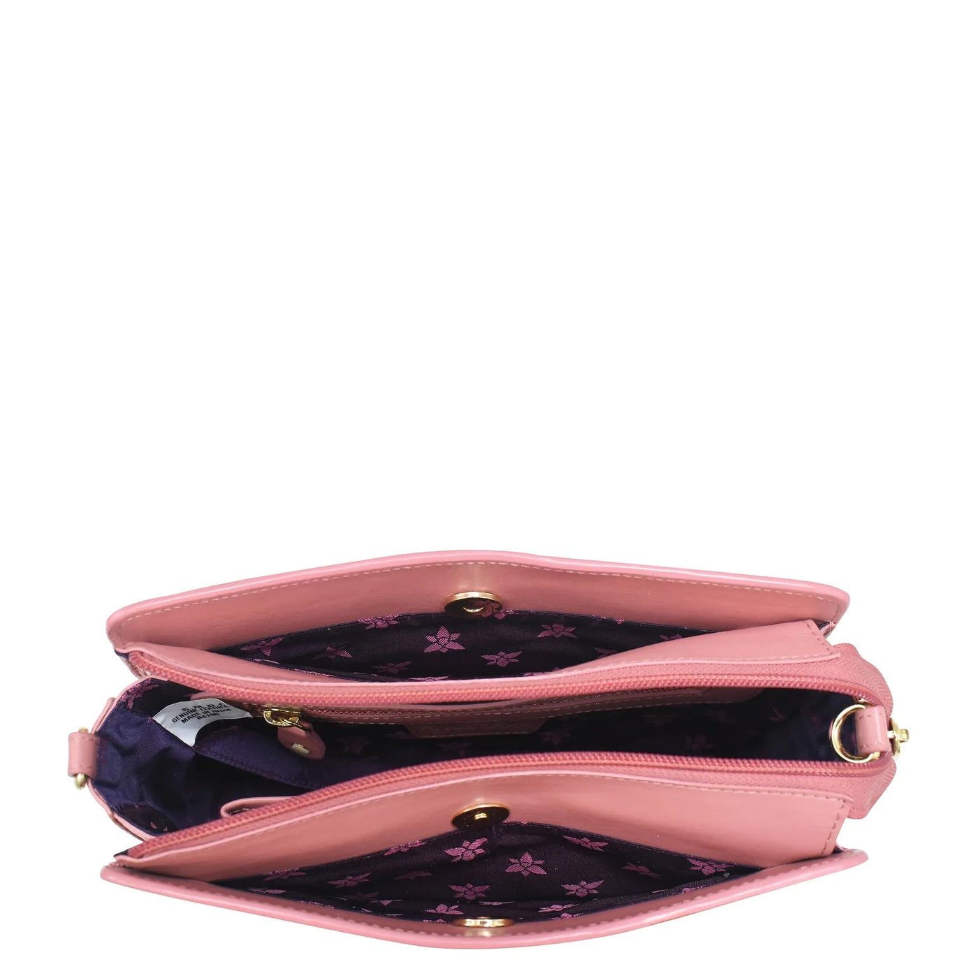 Triple Compartment Crossbody