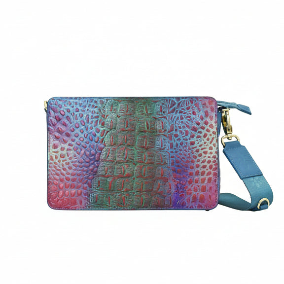 Rainbow Triple Compartment Crossbody