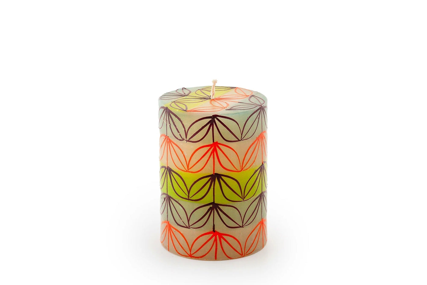 Magic Garden Painted Candles