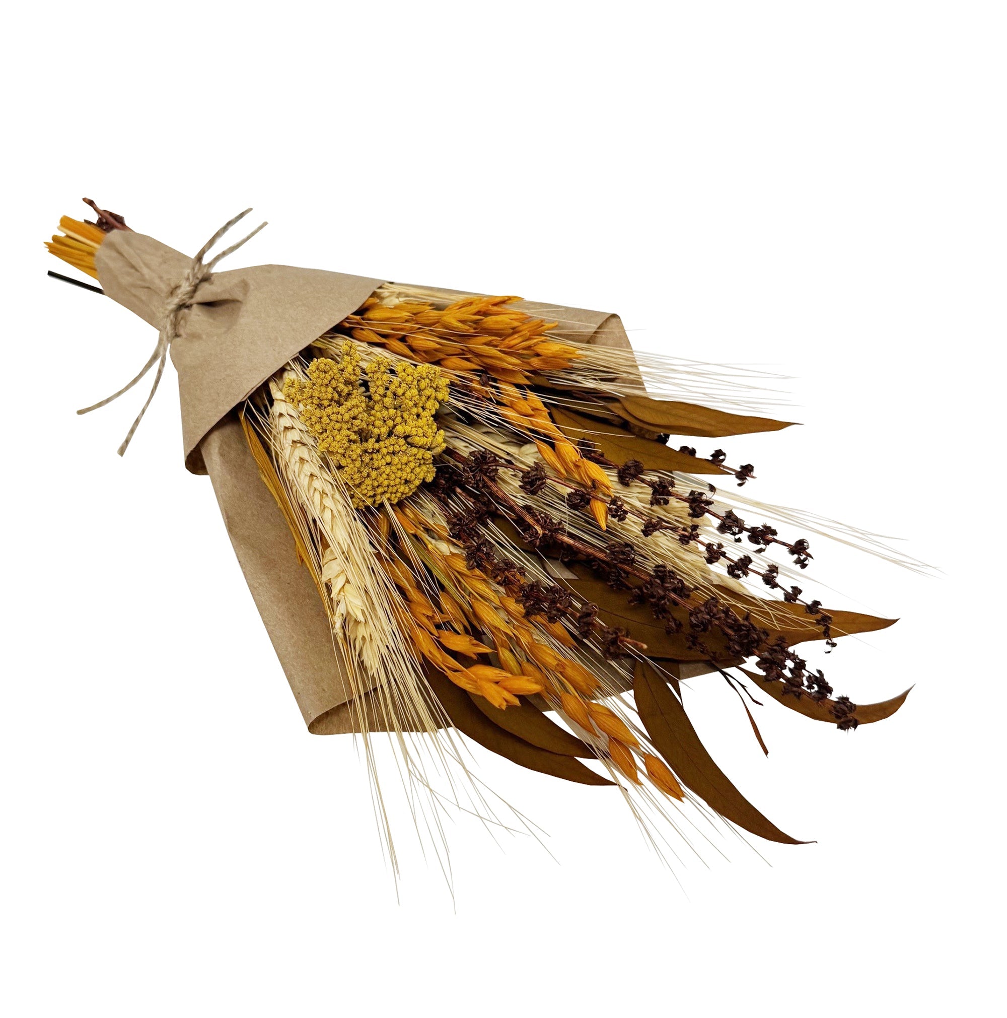 Petite Harvest 12" Bouquet:  Grain Bounty