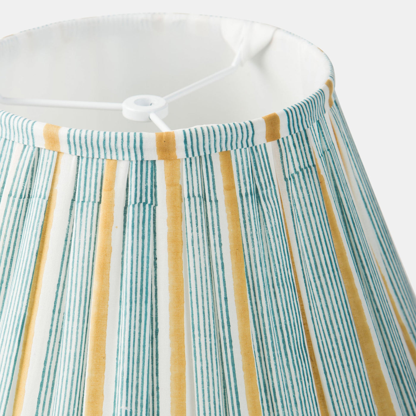 Handcrafted Accent Lamp Shade, Sunny Stripes