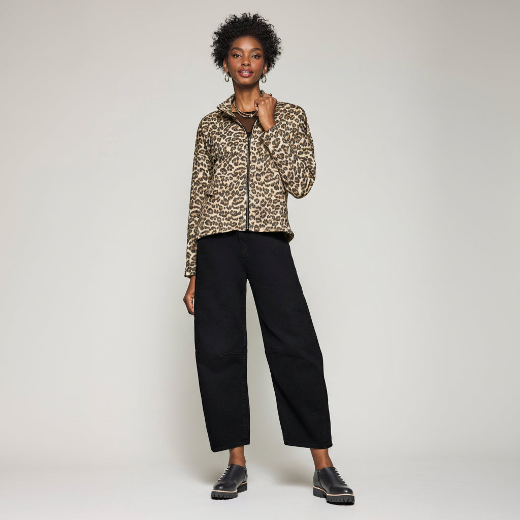 Volume Barrel Jean - Black