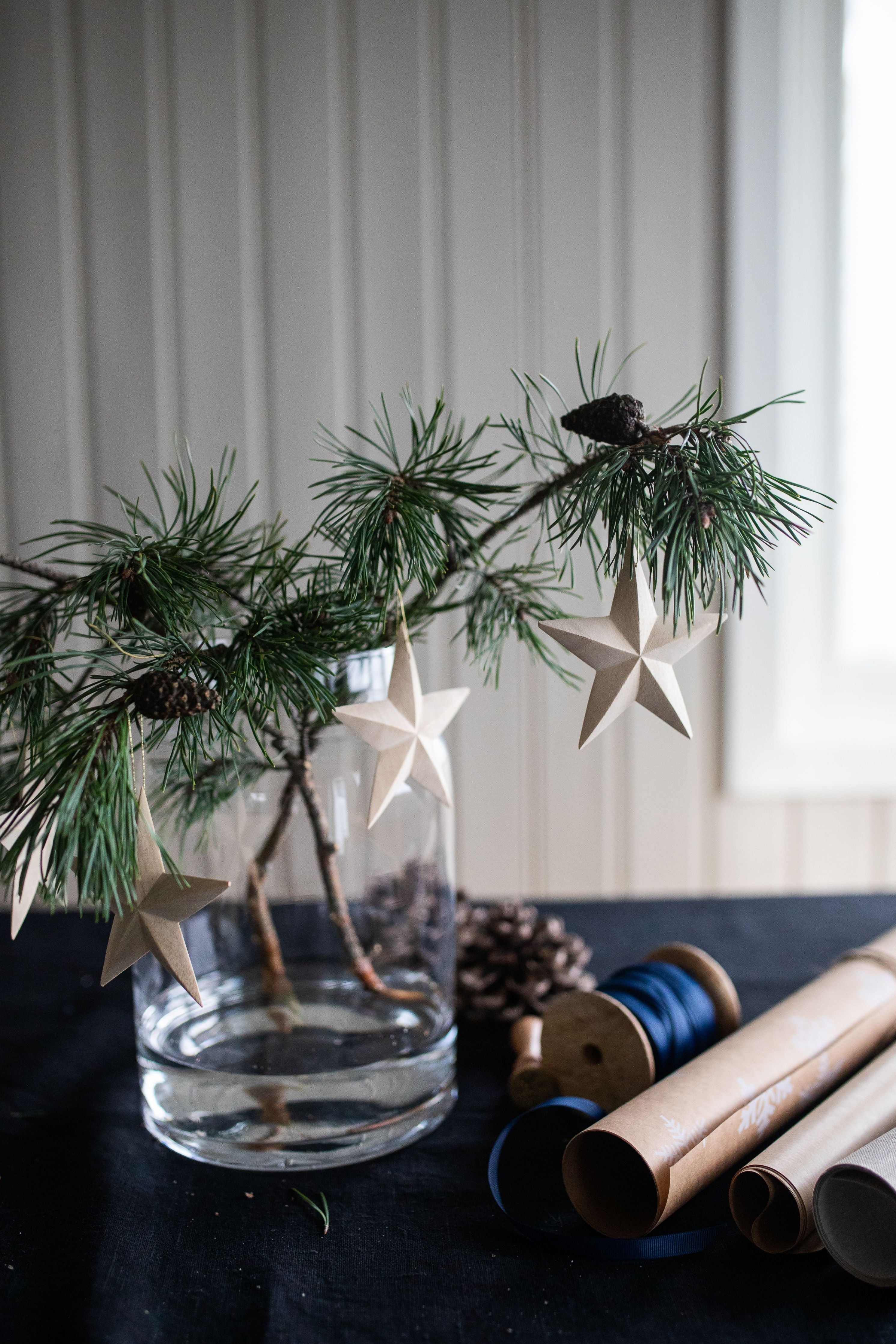 Handcrafted Wooden Star Ornament