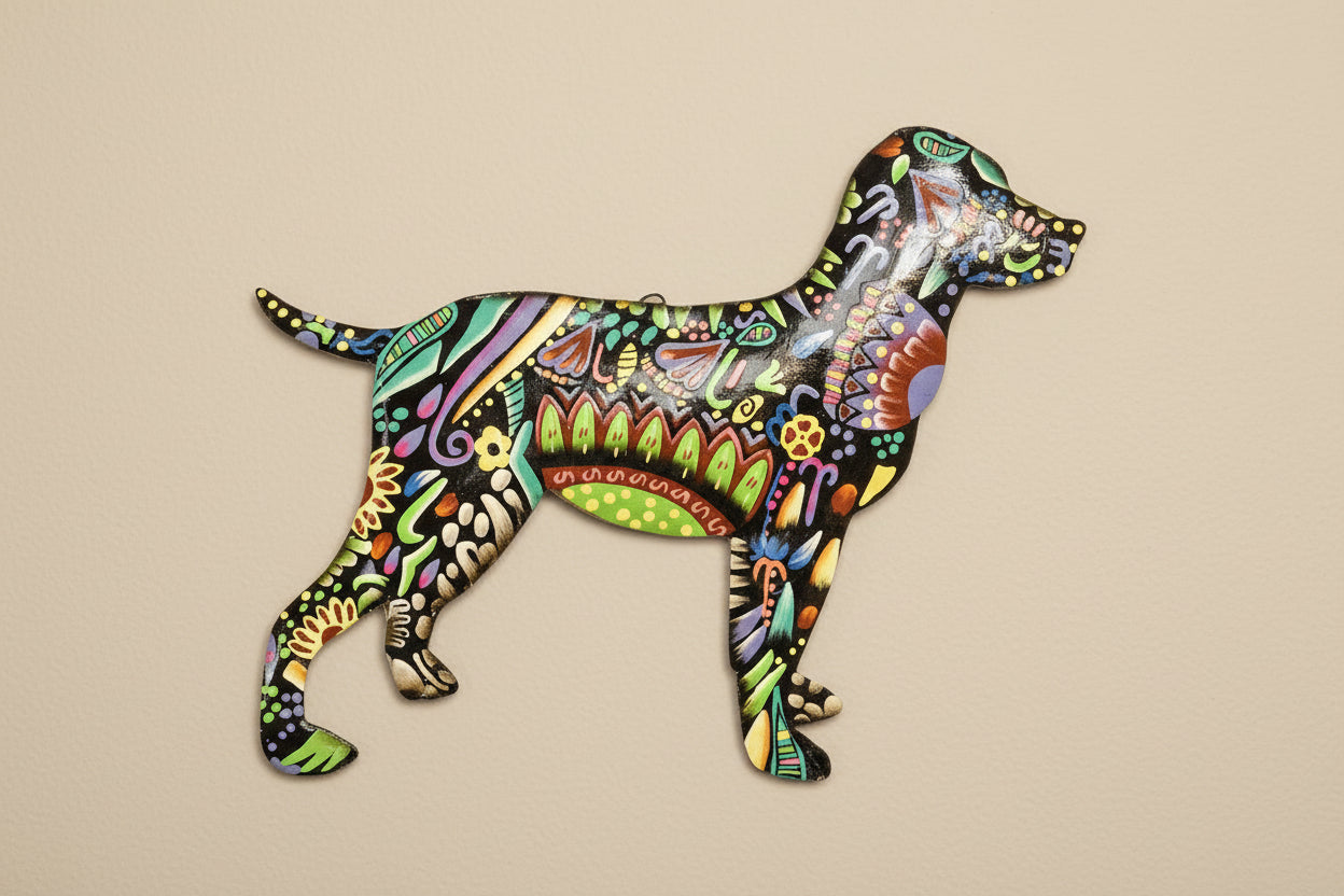 Vivid Dog - Metal Wall Art