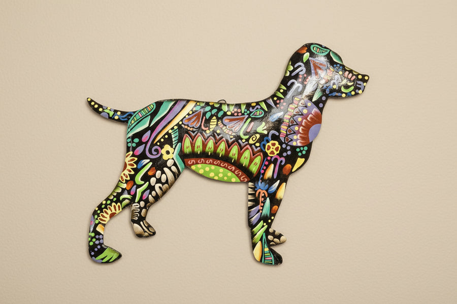 Vivid Dog - Metal Wall Art