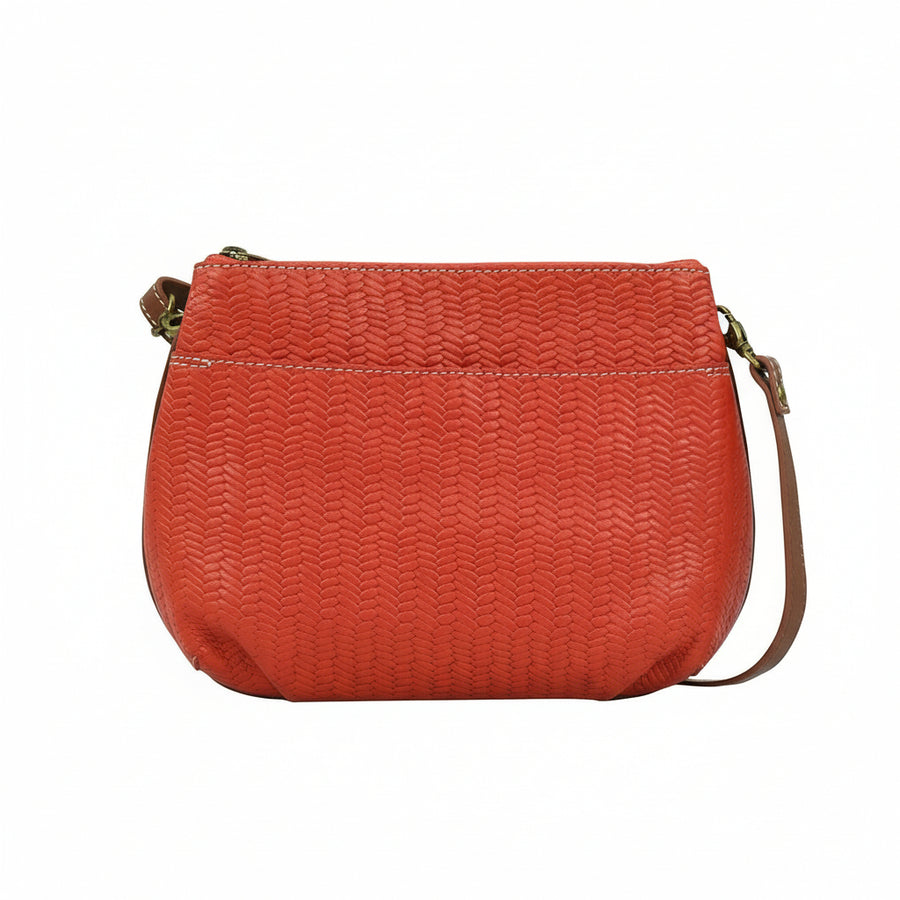 Heritage Leather Multi-Compartment Crossbody