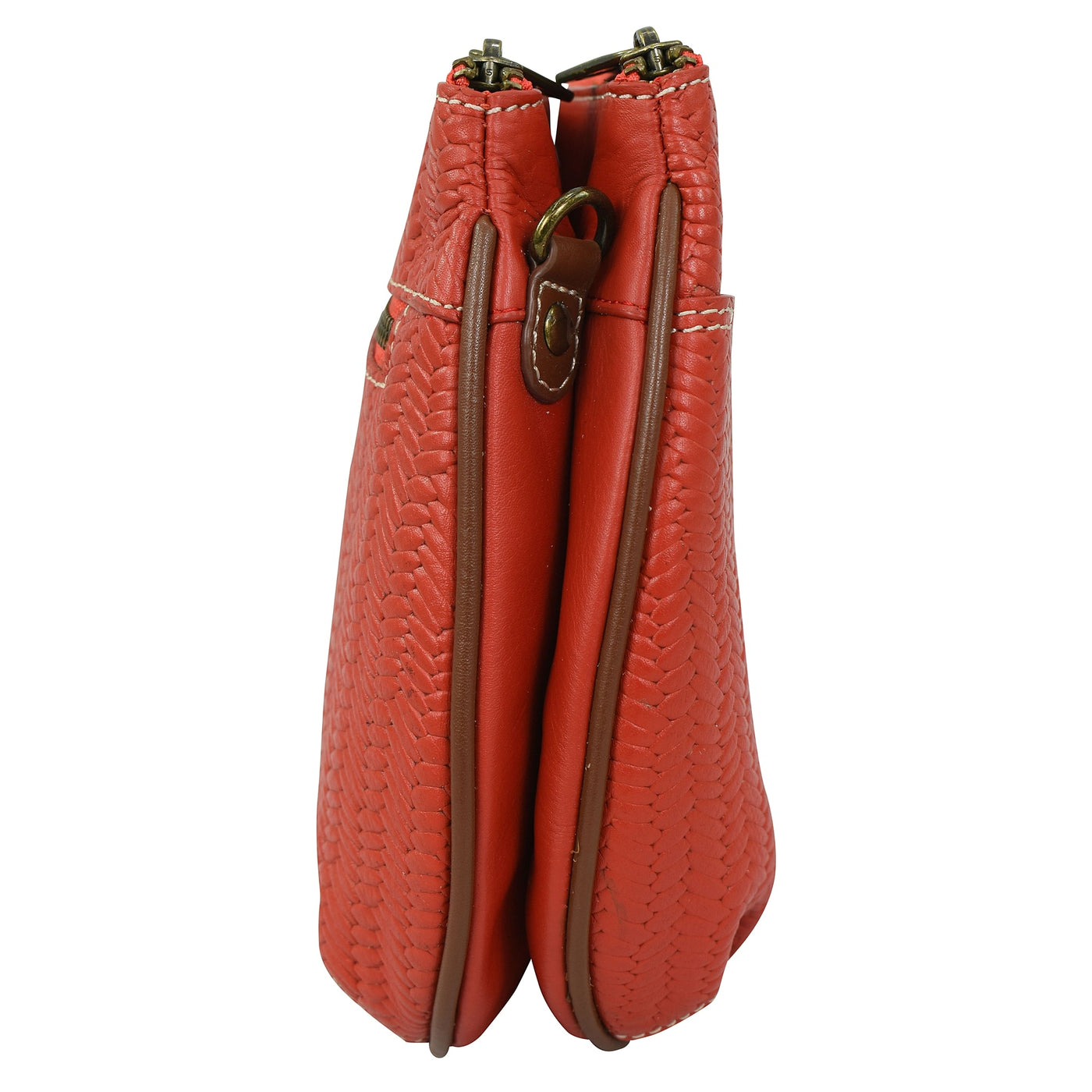 Heritage Leather Multi-Compartment Crossbody