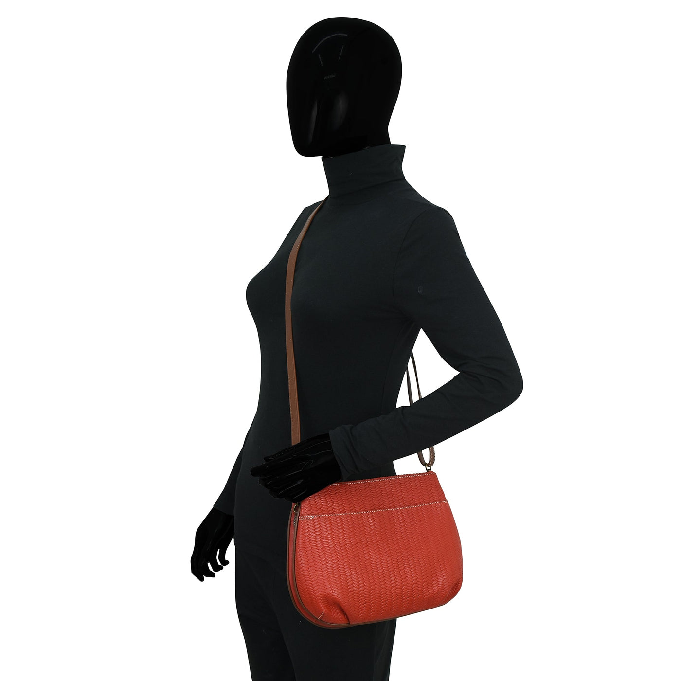 Heritage Leather Multi-Compartment Crossbody