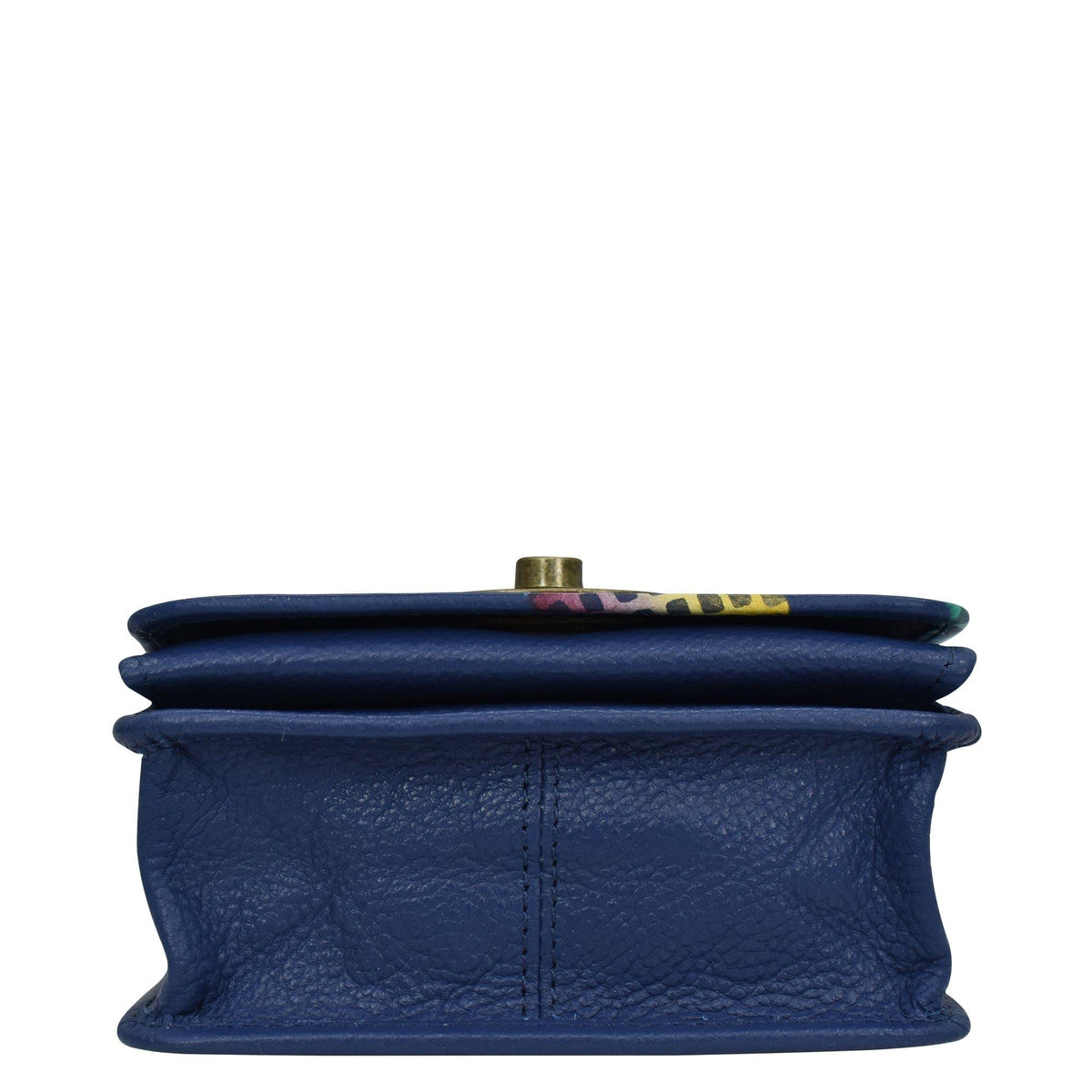 Dancing Dragonflies Hand-Painted Leather Convertible Belt Bag