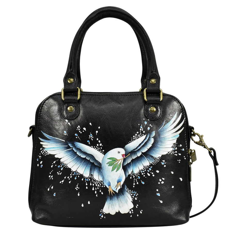 Double Zip Organizer Satchel